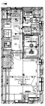 レピュア目黒本町レジデンス 205 間取り図