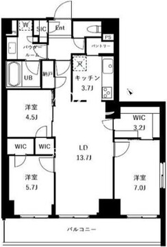 ザ・ケンジントン・レジデンスときわ台 319 間取り図