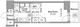 コンフォリア南品川 1302 間取り図