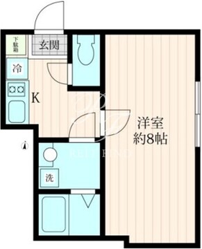 Infina志村三丁目 401 間取り図