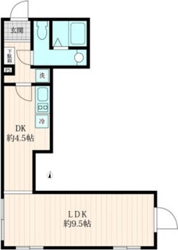 Infina志村三丁目 202 間取り図