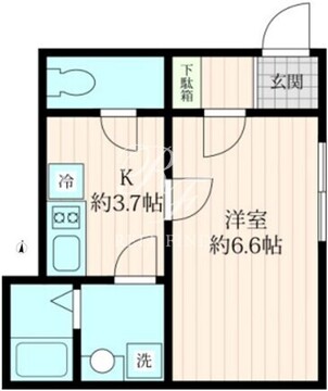 Infina志村三丁目 201 間取り図