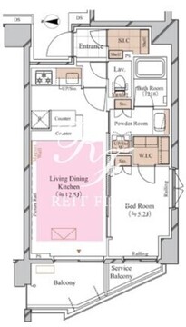 ブランシエスタ糀谷 701 間取り図