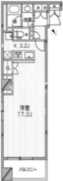 HF目黒行人坂レジデンス 307 間取り図