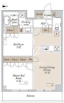 HF東尾久レジデンス 403 間取り図