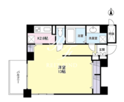 スタイリオ恵比寿SKY 302 間取り図