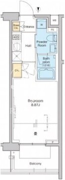 プラウドフラット中野 538 間取り図