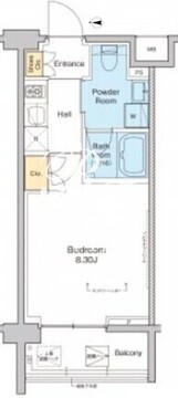 プラウドフラット中野 328 間取り図