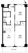 サンセゾン 314 間取り図