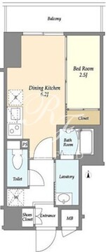 ラティエラ都立大学 203 間取り図