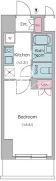レジディア木場 803 間取り図