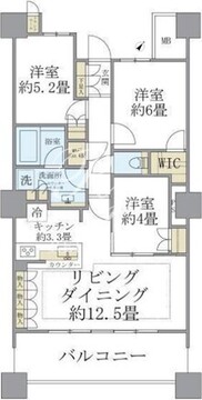 ブリリア有明スカイタワー 2325 間取り図