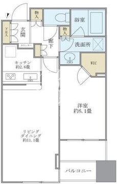 大崎ウエストシティタワーズ W-913 間取り図
