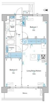 ルフォンプログレ赤羽 410 間取り図