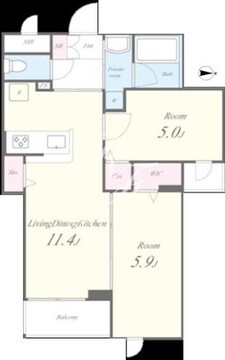 DOLCE 106 間取り図