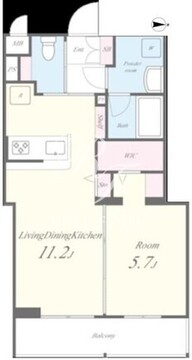 DOLCE 105 間取り図