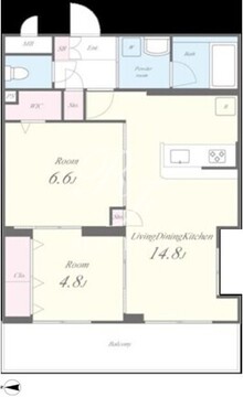 DOLCE 102 間取り図