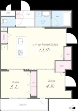 DOLCE 302 間取り図