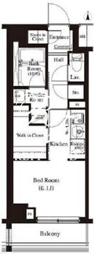 アーバンパーク住吉 707 間取り図