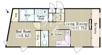 西馬込テラスコート 213 間取り図