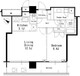 ＭＦＰＲ目黒タワー 1302 間取り図