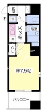 ミューズ両国2 503 間取り図