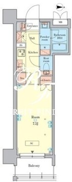 RJRプレシア千鳥 611 間取り図