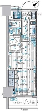 ブライズ池袋 603 間取り図