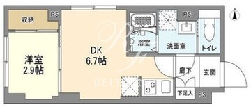 ウェルスクエア森下 101 間取り図