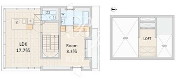 エスセナーリオ青葉台デュオ1 501 間取り図