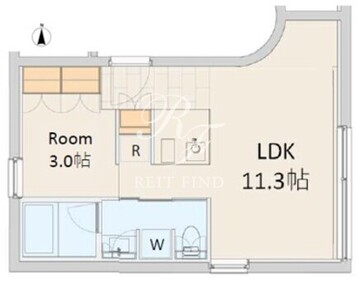 エスセナーリオ青葉台デュオ1 301 間取り図