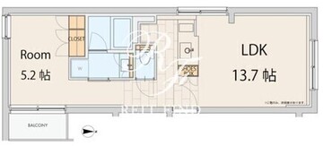 エスセナーリオ青葉台デュオ2 313 間取り図