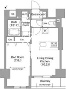 HF押上レジデンス 204 間取り図