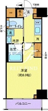 クレイシア秋葉原ラグゼスウィート 502 間取り図