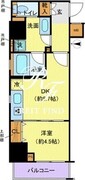 クレイシア秋葉原ラグゼスウィート 501 間取り図