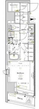 アークマーク東向島アズ 401 間取り図