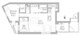 グランデュオ祐天寺2 401 間取り図