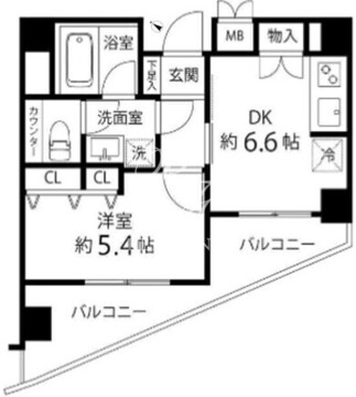 グレイスコート志村三丁目 413 間取り図
