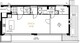 レジディア北新宿 501 間取り図
