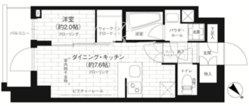 ステージグランデ台東根岸アジールコート 802 間取り図