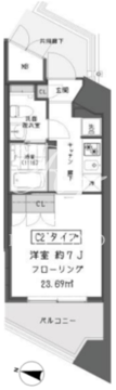 ガーデン蒲田 306 間取り図