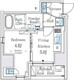 ジオエント秋葉原 201 間取り図