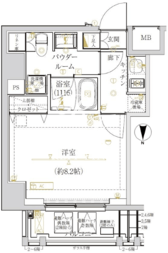 アルテシモノルガ 501 間取り図