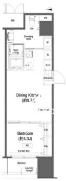 グランハイツ高田馬場 1520 間取り図
