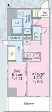 サンブライト荻窪 201 間取り図