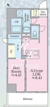 サンブライト荻窪 301 間取り図