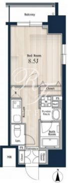 Nステージ秋葉原 802 間取り図