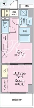サンブライト荻窪 202 間取り図
