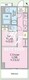 サンブライト荻窪 803 間取り図