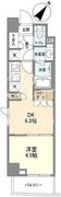 バウスフラッツ品川大井町 105 間取り図